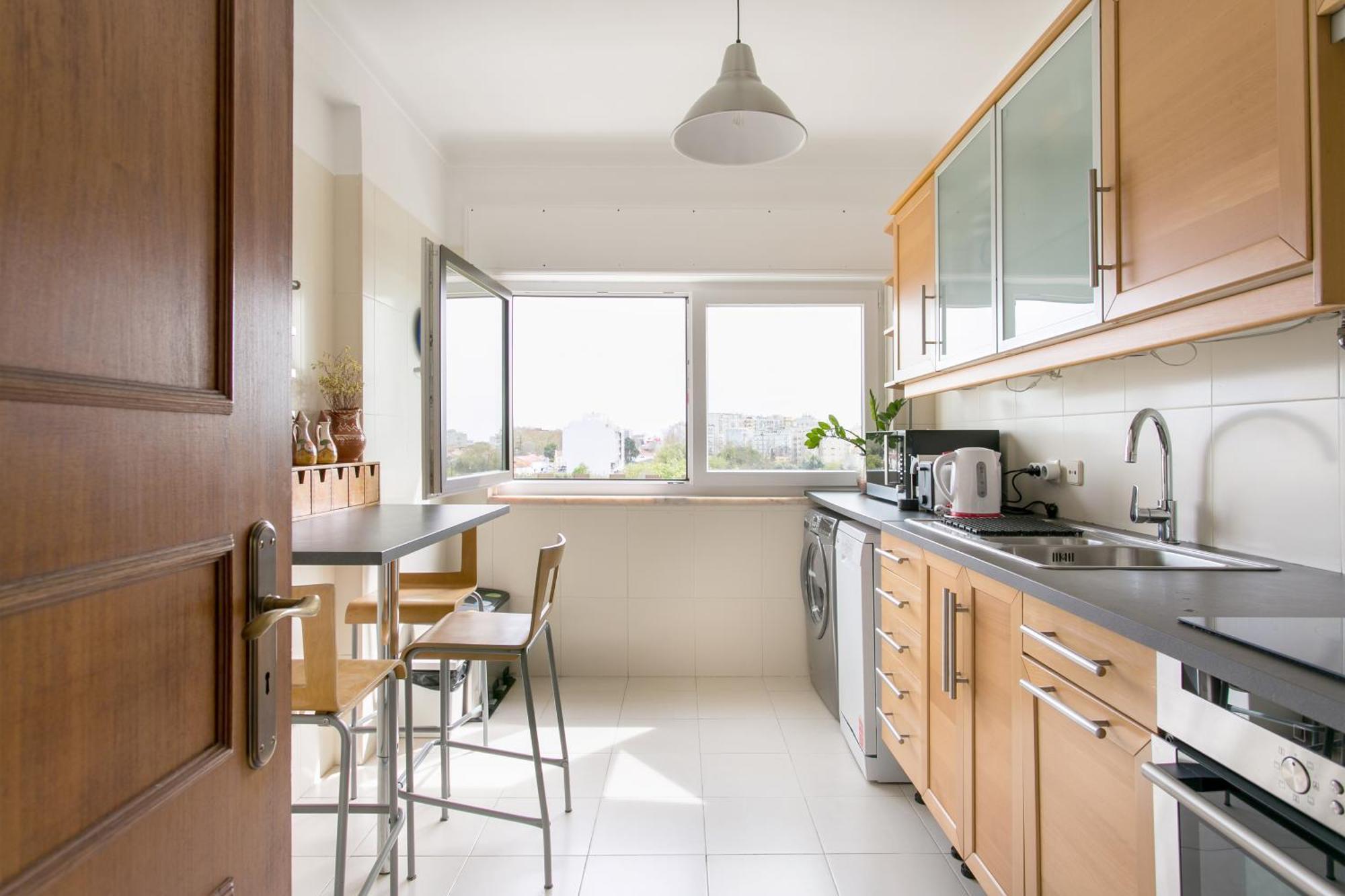 Apartamento Central Setubal Sossegado E Com Luz Bagian luar foto