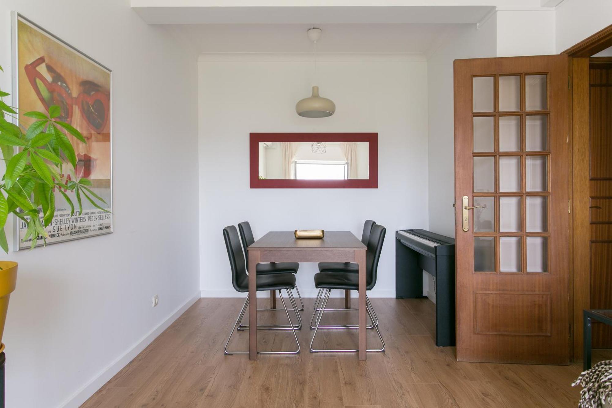 Apartamento Central Setubal Sossegado E Com Luz Bagian luar foto