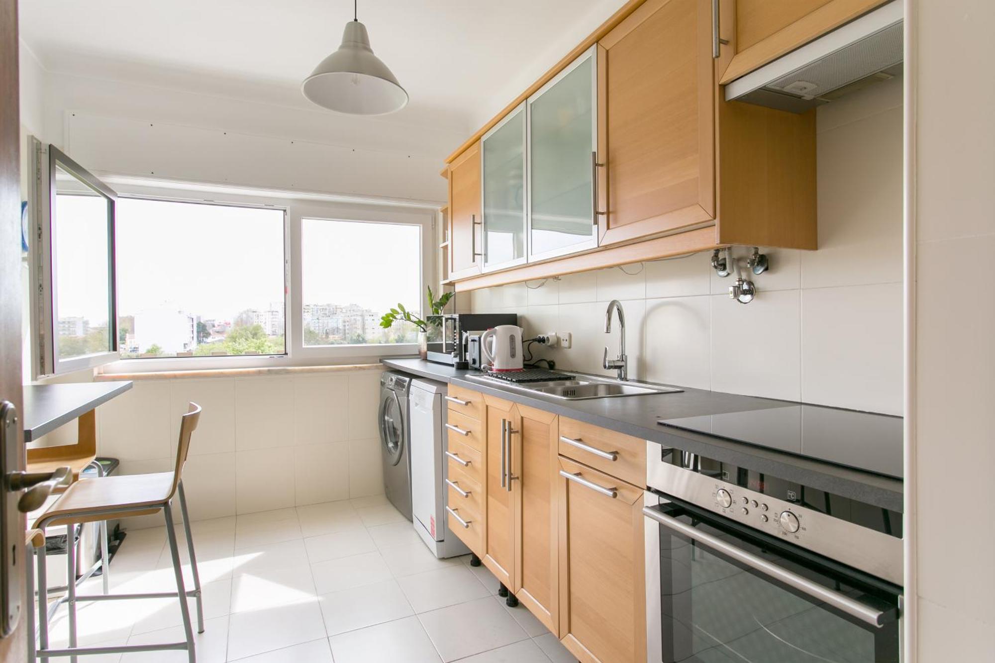 Apartamento Central Setubal Sossegado E Com Luz Bagian luar foto