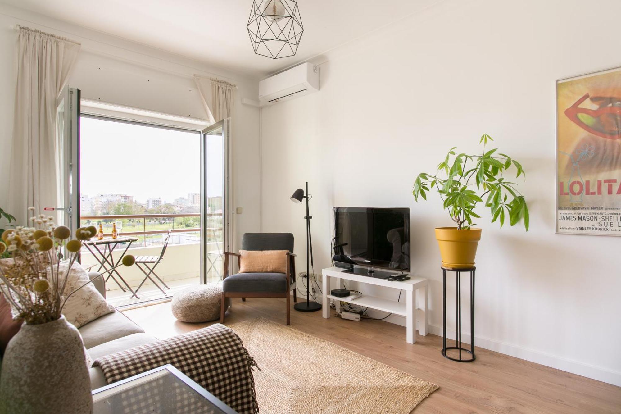 Apartamento Central Setubal Sossegado E Com Luz Bagian luar foto