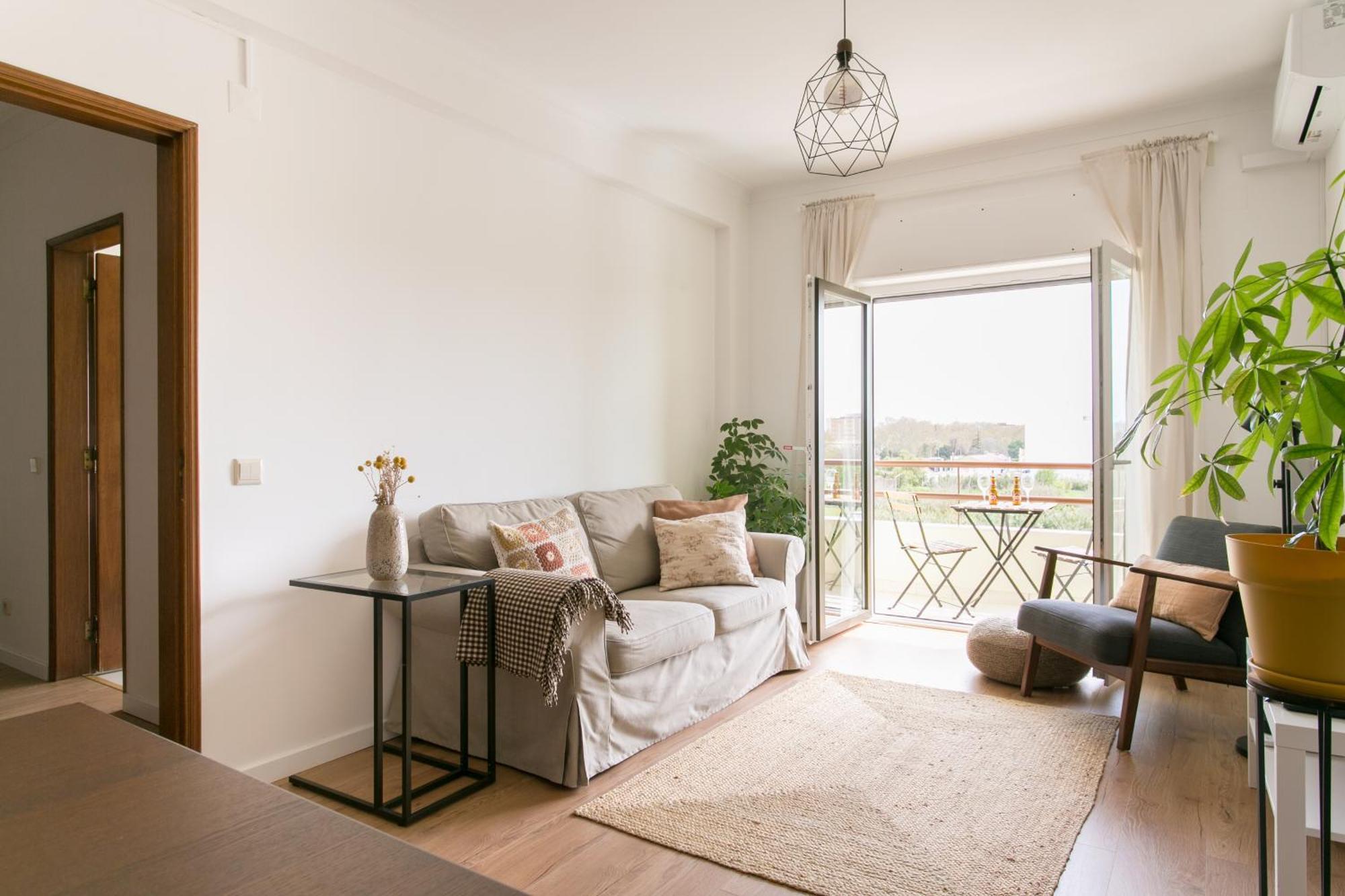 Apartamento Central Setubal Sossegado E Com Luz Bagian luar foto